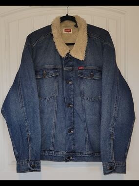 Wrangler Denim Sherpa Jacket